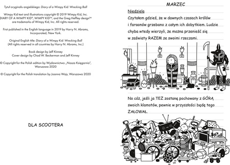 Totalna demolka. Dziennik cwaniaczka. Tom 14 wyd. 2023