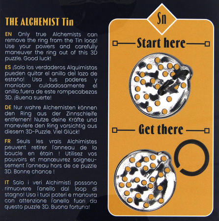 Łamigłówka The Alchemist Tin Recent Toys poziom 4/5