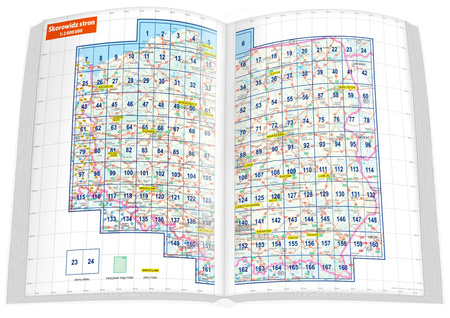 Polska Atlas Samochodowy dla profesjonalistów 1:200 000 pierwsza pomoc 2024/2025