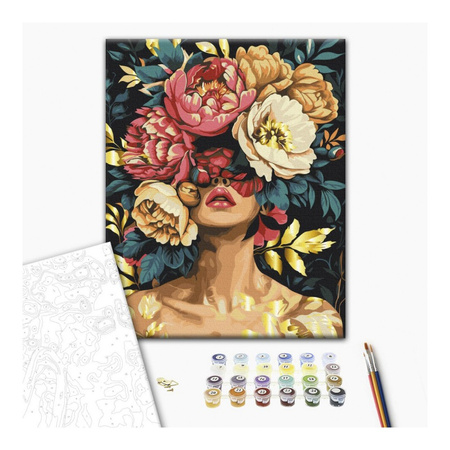 Malowanie po numerach BRUSHME 40x50cm Magia Płatków