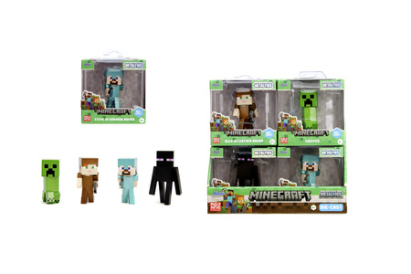 Minecraft metalowa figurka 6,5 cm 1szt.mix