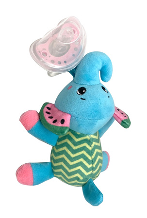 Przytulanka pluszowa uspokajająca ze smoczkiem Frootimals melany melephant