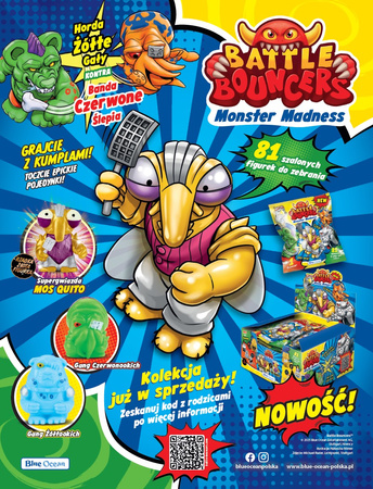 Figurka Battle Bouncers 1szt.mix