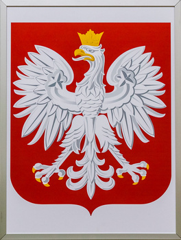 Godło Polska 297x420 mm rama
