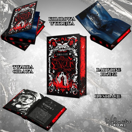 Sanguis. Księga Upadłych Aniołów (ilustrowane brzegi)