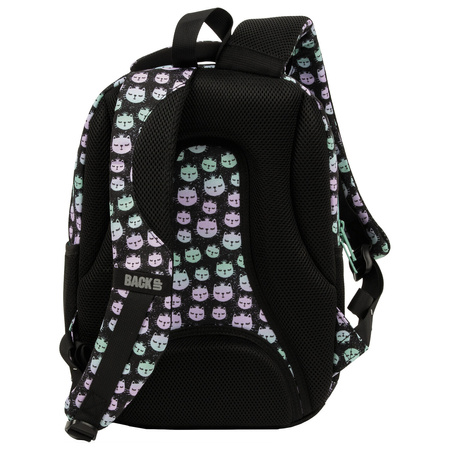 Plecak 3-komorowy BACKUP 5 model P06 koty