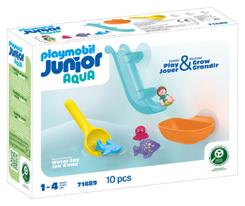 Playmobil JUNIOR AQUA Wodna zjeżdżalnia z morskimi zwierzątkami 71689