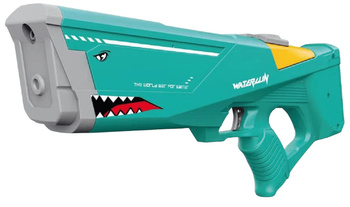 Pistolet na wodę elektryczny zielony Rekin