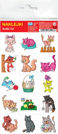Naklejki Kotki 02