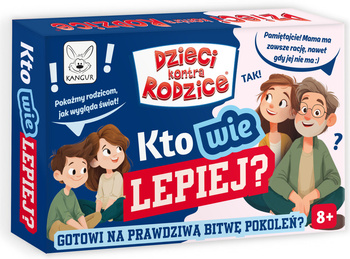Gra Dzieci kontra Rodzice Kto wie lepiej?