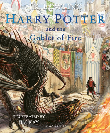 Harry Potter and the Goblet of Fire - Illustrated Edition (PB) wer. angielska
