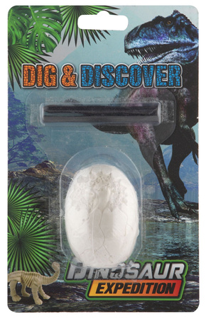 Wykopaliska skamieniałości Jajo dinozaura