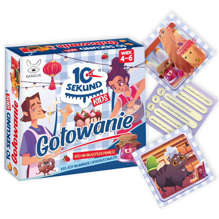 Gra 10 Sekund Kids Gotowanie