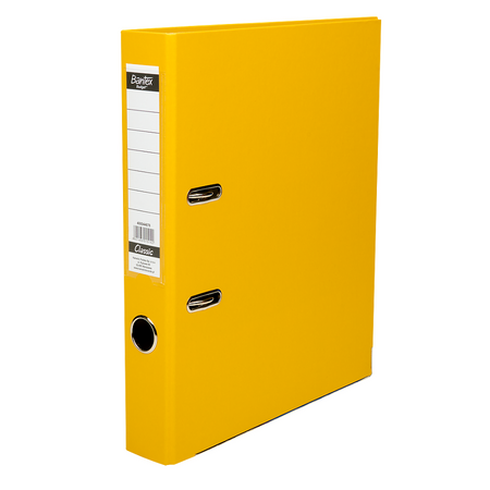 Segregator A4 Bantex budget classic 5 cm żółty