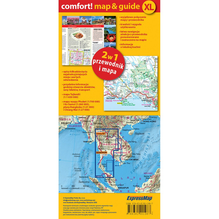 Tajlandia map&guide XL PL laminat 2020