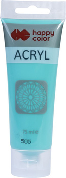 Farba akrylowa 75ml zielony pastelowy Happy Color