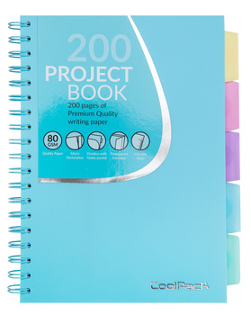 Kołozeszyt B5 PP Coolpack Pastel Powder Blue