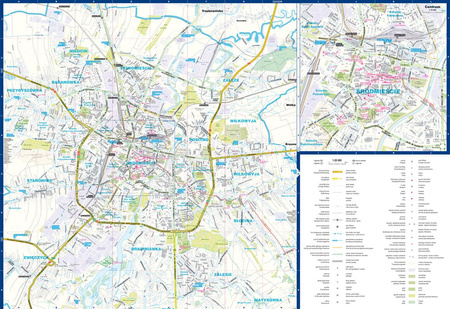 Rzeszów plan miasta 1: 20 000 papier 2024