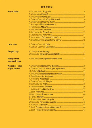 Wiersze i opowiadania Lato