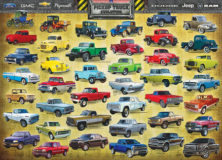 Puzzle 1000 Pickup Truck Evolution 6000-0681