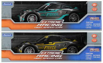 Auto wyścigowe zdalnie sterowane R/C FF 1szt.mix