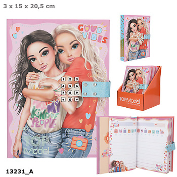 Pamiętnik na kod Top Model grający I'M GOOD 13231A