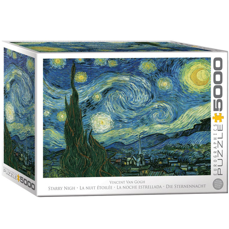 Puzzle 5000 Starry Night by Vincent Van Go 8520-1204