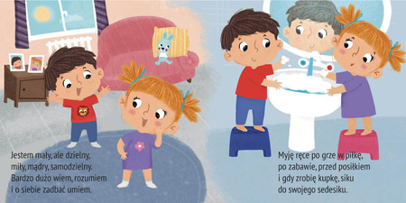 Lubię mycie! Postępy malucha