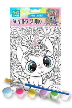 Zestaw do malowania Canvas ToysInn Kotek STN 9438