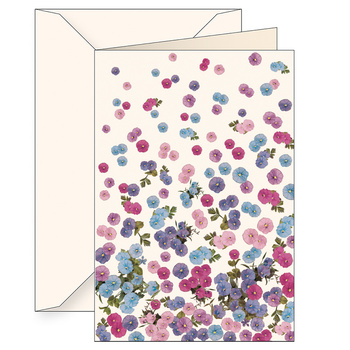 Karnet B6 koperta 5790 Płatki kwiatów