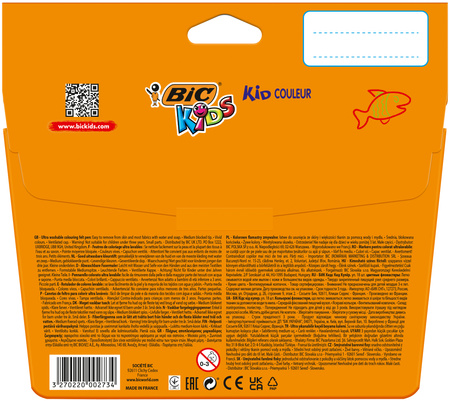 Flamastry BIC Kids Kid Couleur 18 kolorów