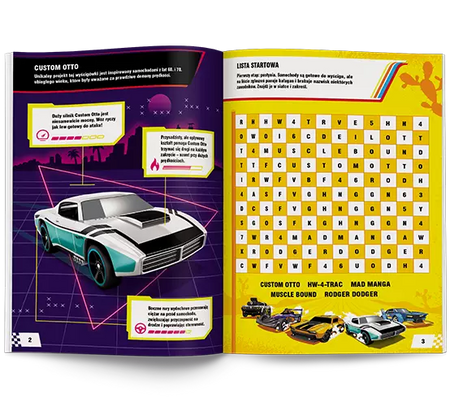 Hot Wheels Wyścig przez kontynent FLA-1603