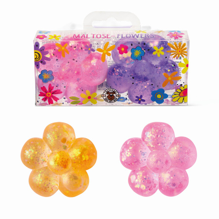 Gniotek kwiatek 2 sztuki mix kolorów