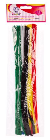 Druciki kreatywne 30cm mix 6 kolorów 48szt.