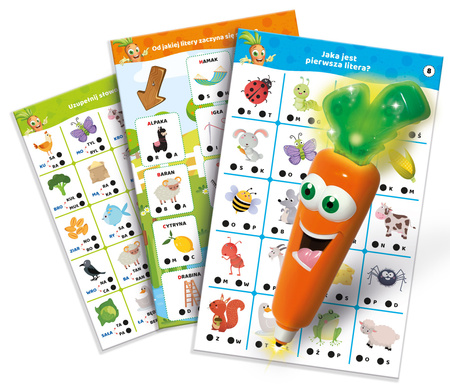 Lisciani Carotina 500 pytań farma 304-PL101283