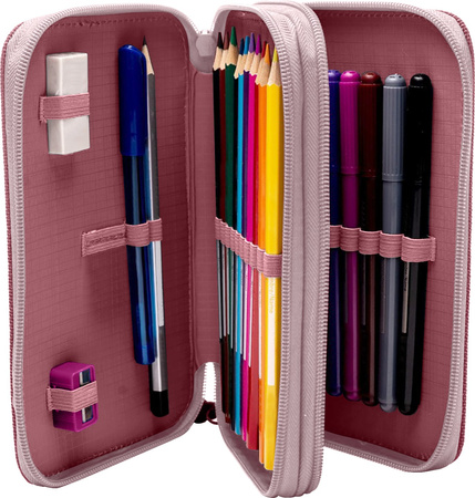 Piórnik 2-komorowy z wyposażeniem Stitch ST00024