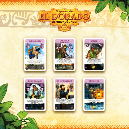 Gra Wyprawa do El Dorado Demony dżungli dodatek