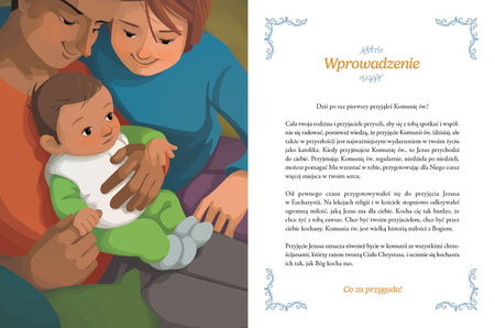 Jezus przychodzi do Ciebie. Książka na Pierwszą Komunię Świętą