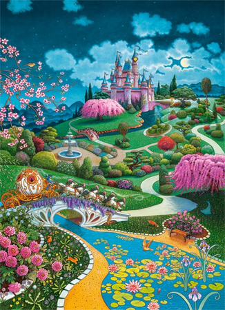 Puzzle 100 Cinderella's Castle B-111282