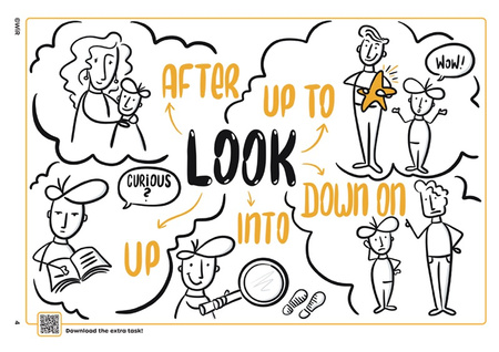 Język angielski Phrasal Verbs w obrazkach Ćwiczenia dla uczniów szkół średnich