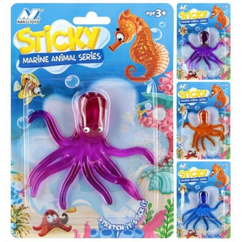 Żelowa Ośmiornica do rozciągania 1szt.mix