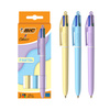 Długopis BIC 4 Colours Pastel AST blister 1 szt.mix