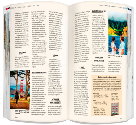 USA Część zachodnia 3w1 przewodnik + atlas + mapa