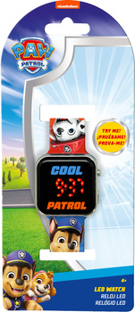 Zegarek LED z kalendarzem Paw Patrol PW20003