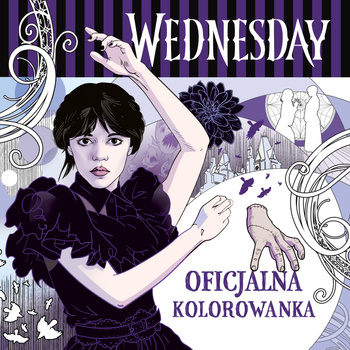Wednesday. Oficjalna kolorowanka