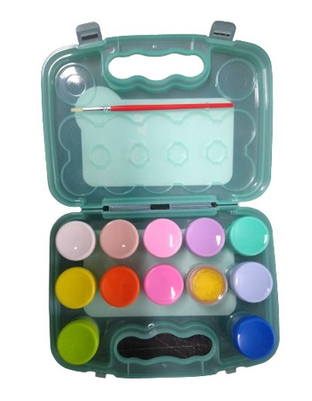 Farby plakatowe pastelowe Astra 12 kolorów