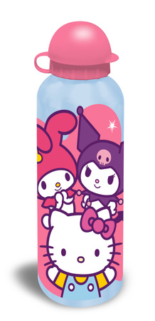 Bidon 500ml aluminium Hello Kitty 1szt. mix wzorów HK50205