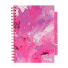 Kołozeszyt Strigo B5 Project Book Fusion różowy kratka