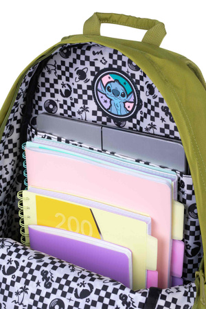 Plecak młodzieżowy Disney Fashion Scout Pro Stitch Mustard