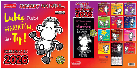 Kalendarz 2026 classic Sheep szczery